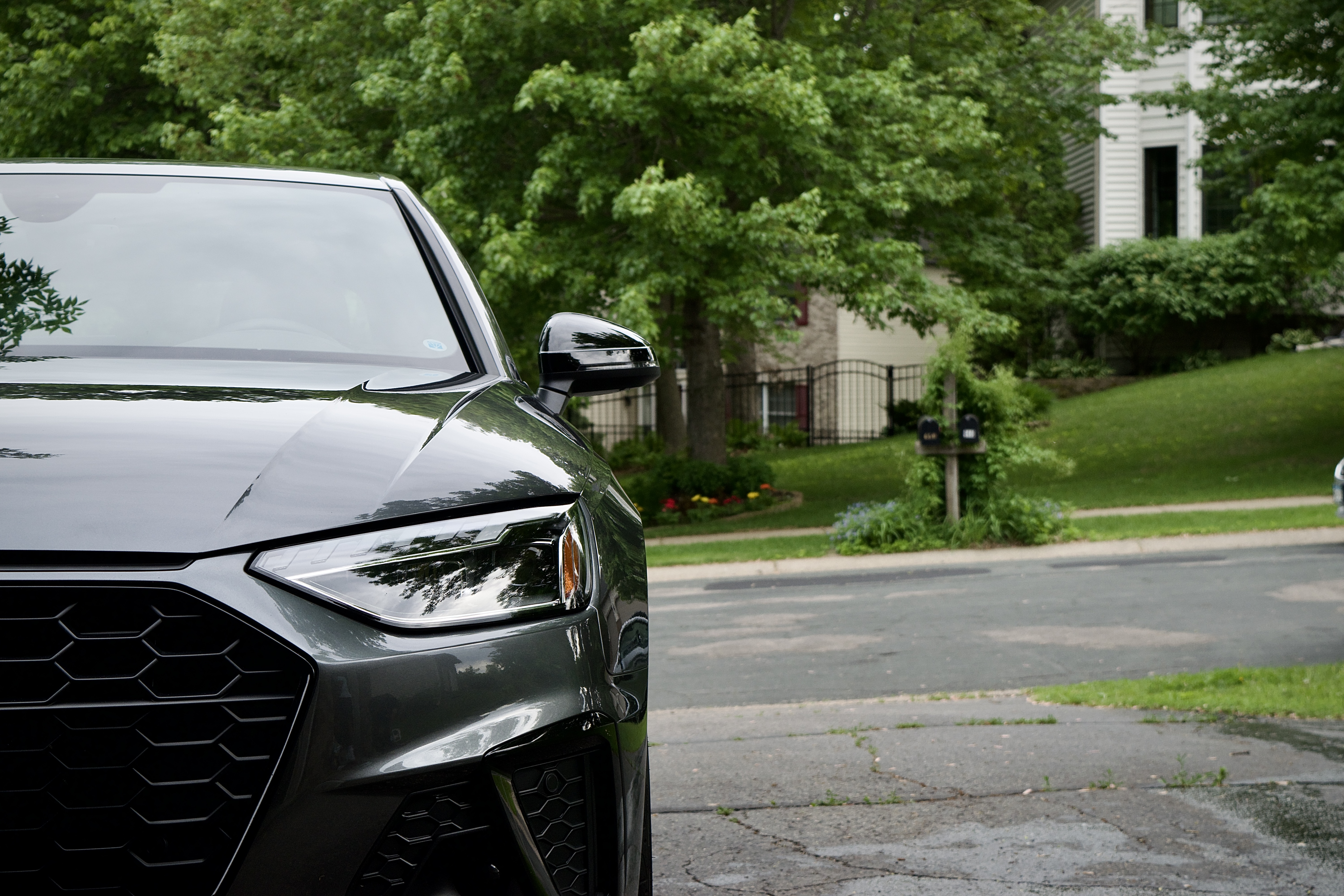 Audi A4 Mean front look